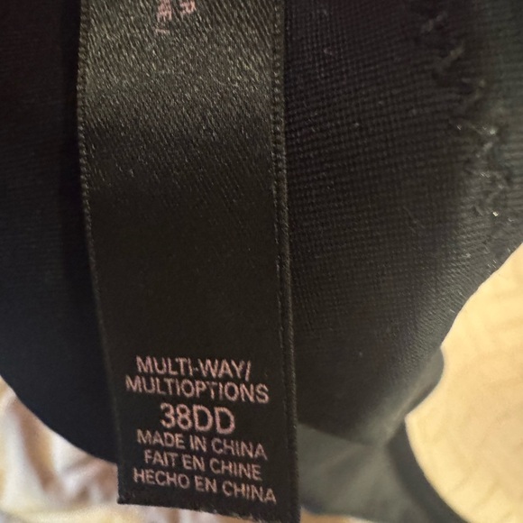 Victorias Secret 38DD Multiway Strapless Bra Pushup Padded Gray Underwire - Picture 9 of 14